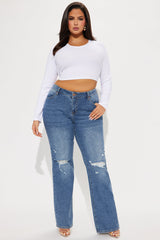 Bullseye Tinted Bootcut Jeans - Medium Wash