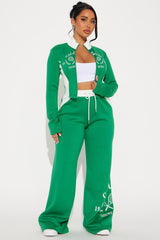 Calabasas Track Pant Set - Kelly Green