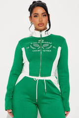 Calabasas Track Pant Set - Kelly Green