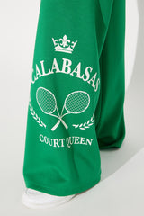 Calabasas Track Pant Set - Kelly Green