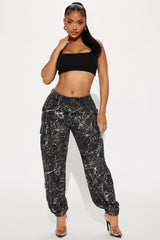 Eye Of The Storm Jogger Pant - Black
