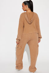 Blair Thermal Pant Set - Brown