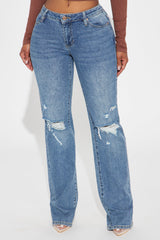 Bullseye Tinted Bootcut Jeans - Medium Wash