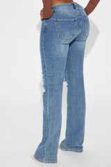 Bullseye Tinted Bootcut Jeans - Medium Wash
