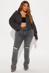 Tall Babetown Bootcut Jeans - Grey