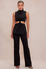 Solene Pant Set - Black