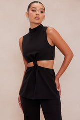 Solene Pant Set - Black