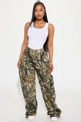 Had You Fooled Tree Camo Pant - Olive/combo