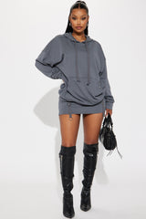 Meeks Skirt Set - Grey