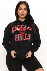 Don't Mess With The Bulls Hoodie - Black