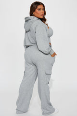 Never Blend In 3 Piece Pant Set - Grey