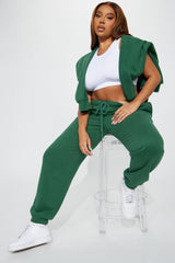 Brianna Jogger Pant Set - Hunter