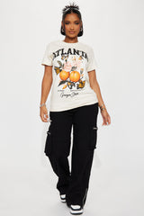 Georgia Peach Graphic Tee - Sand