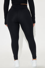 Deep Bend Super Soft Active Legging - Black