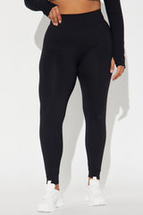 Deep Bend Super Soft Active Legging - Black