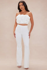 Anna Rose Pant Set - White