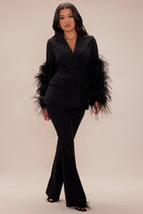 Premium Flare Pant - Black
