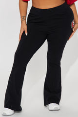 49ers Fit And Flare Pant - Black