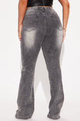 Tall She Stands Out Tummy Control Bootcut Jeans - Grey