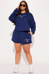Monaco Racing Club Embroidered Sweatshirt - Navy
