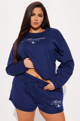 Monaco Racing Club Embroidered Sweatshirt - Navy
