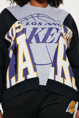Lakers Splice Sweatshirt - Black/Grey