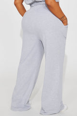 Time Travel Lounge Pant - Heather Grey