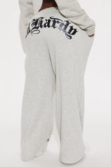 Heart Of Roses Ed Hardy Pant - Heather Grey