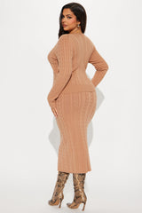 Better Than Your Ex Skirt Set - Mocha