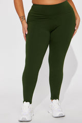 Running Around High Rise Legging - Hunter
