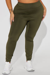 Claudia Elevate Active Legging - Olive