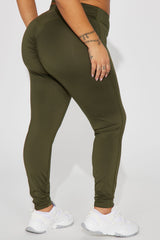 Claudia Elevate Active Legging - Olive