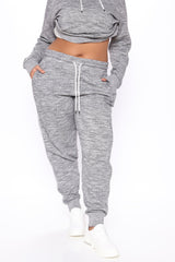 Tennis And Chill Fleece Jogger - Heather Grey