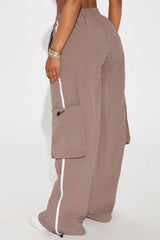 Go Faster Windbreaker Track Pant - Charcoal/combo