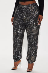 Eye Of The Storm Jogger Pant - Black