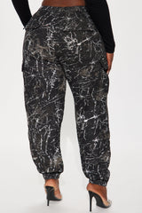 Eye Of The Storm Jogger Pant - Black