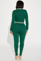 Passing By You Sweater Legging Set - Hunter