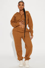 Stayin' In Sweatsuit - Cognac
