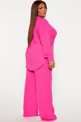Makenzie Pant Set - Hot Pink