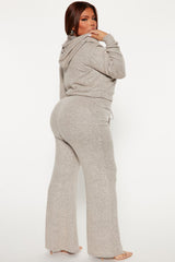 On A Break Pant Set - Oatmeal