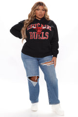 Don't Mess With The Bulls Hoodie - Black