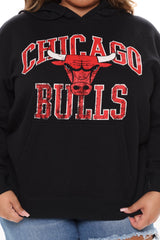 Don't Mess With The Bulls Hoodie - Black
