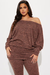 Cassandra Cozy Legging Set - Mocha