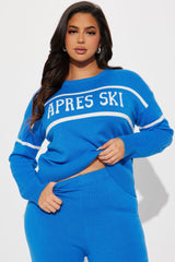 Snow Bunny Sweater Pant Set - Royal