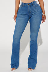 Flex Game Soft Stretch Bootcut Jeans - Medium Wash