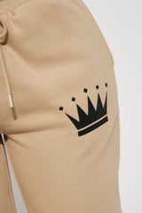 Family Goals Women's Queen Jogger - Taupe