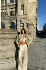 Elevate You Satin Pant - Cream