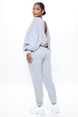 Big On Comfort Jogger Pant - Heather Grey