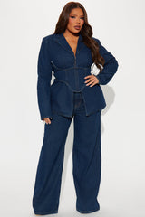 Get Down To Business Trouser Jeans - Dark Wash