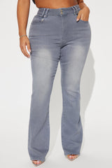 Fatal Attraction Stretch Bootcut Jeans - Blue